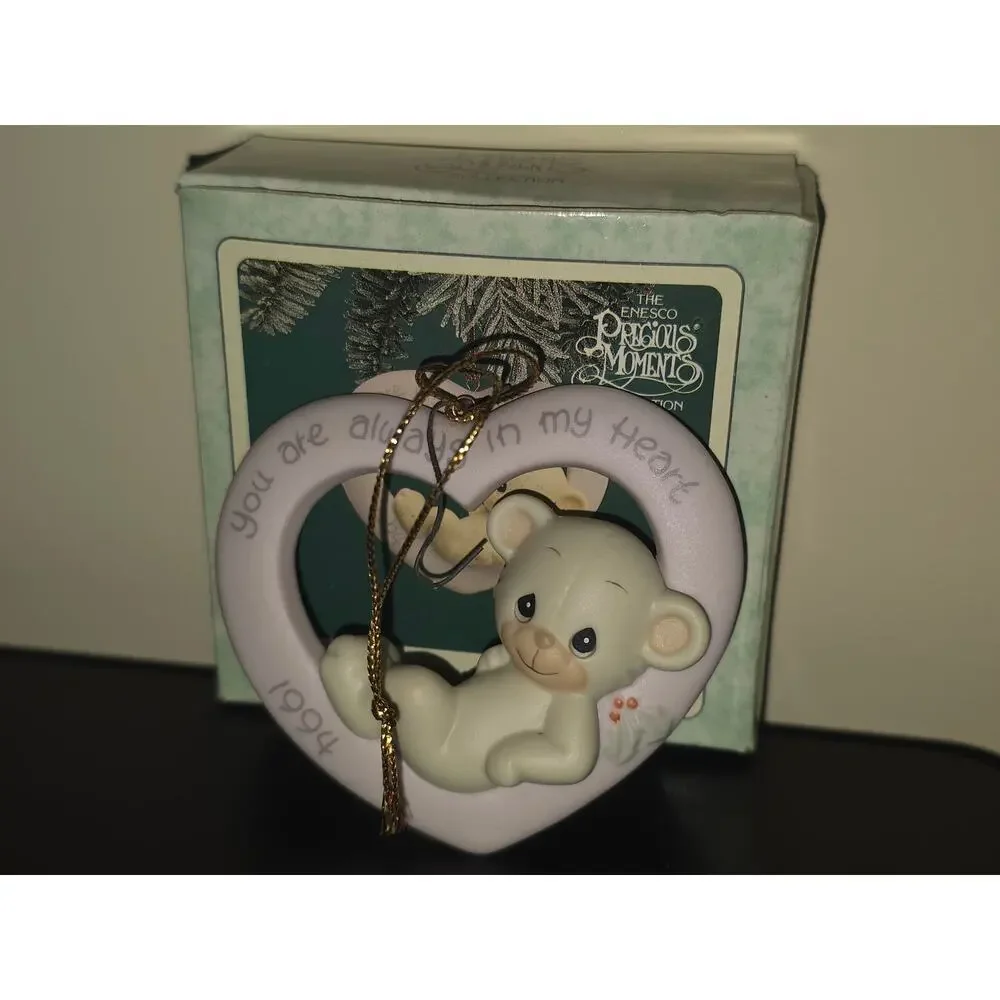 Precious‎ Moments You Are Always In My Heart 1994 Ornament Enesco 530972